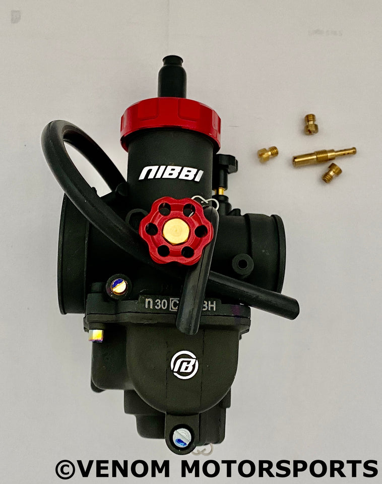 Nibbi Racing Performance Carburetor for 250cc Motorcycle Venom Motorsports USA