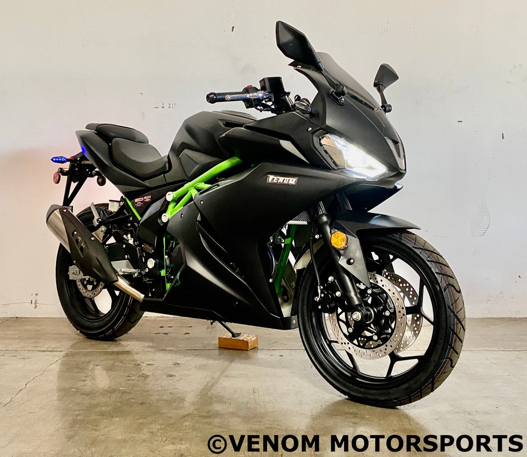BLACK FRIDAY Venom x22R MAX | 250cc Motorcycle | Fuel Injected | 6 Speed