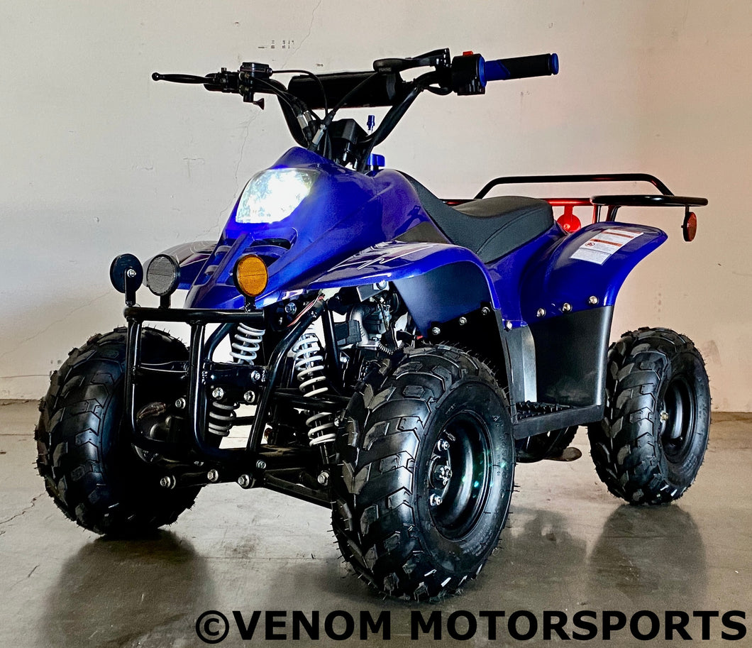 Venom Moccasin | 110cc ATV | Fully Automatic Blue
