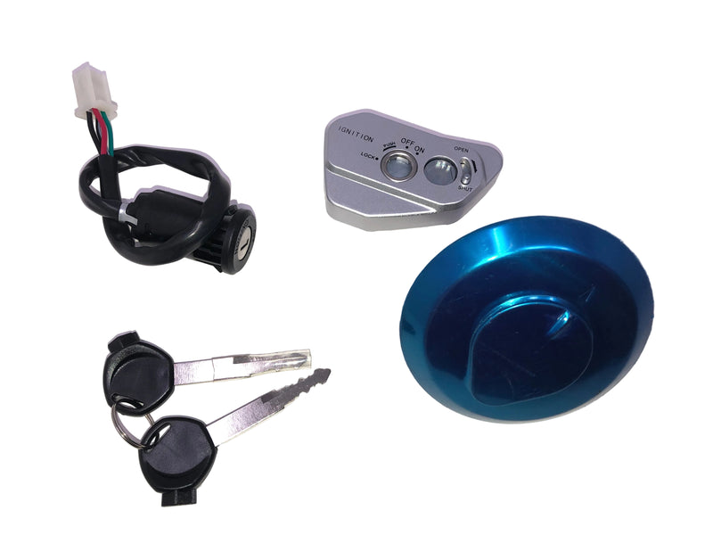 Replacement Ignition Set + 2 Keys + Gas Cap | Venom X18 50cc Parts