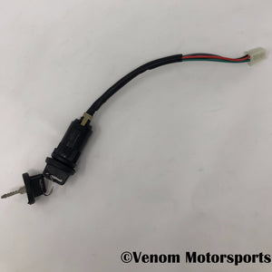Replacement Key Ignition System + 2 Keys | Venom 110cc-125cc ATV