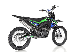 Venom 250cc Dirt Bike | Motocross | 5 Speed | Off Road Green