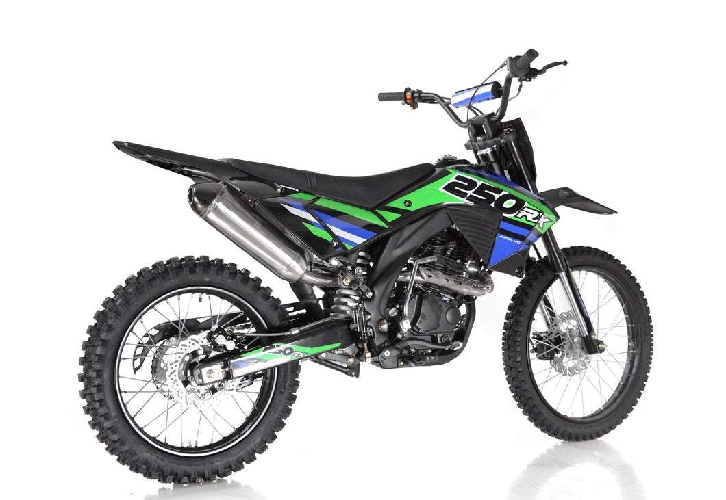 Venom 250cc Dirt Bike | Motocross | 5 Speed | Off Road Green
