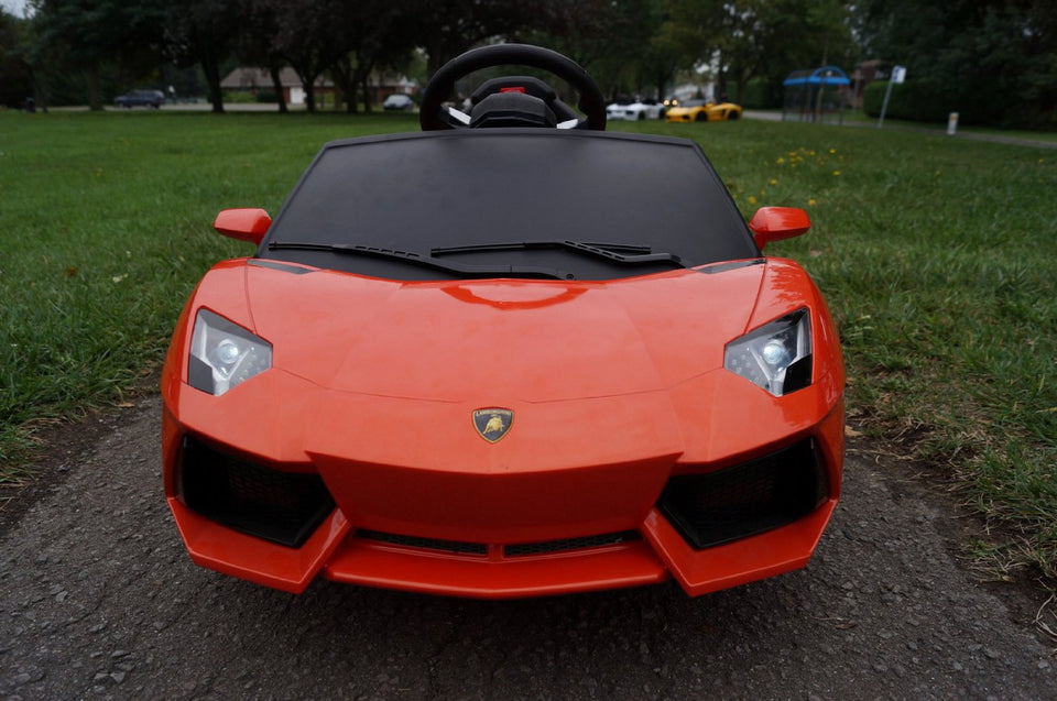 6V Lamborghini Aventador Ride On Toy - Battery Powered
