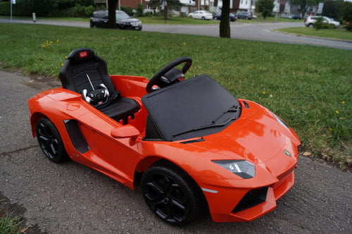 6V Lamborghini Aventador Ride On Toy - Battery Powered