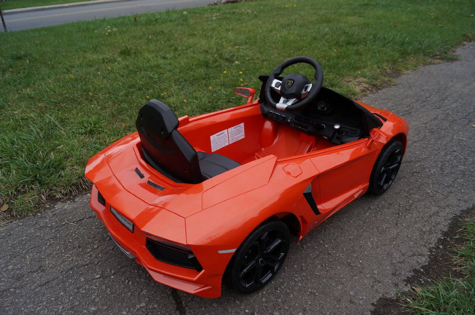 6V Lamborghini Aventador Ride On Toy - Battery Powered