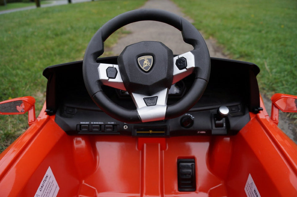 6V Lamborghini Aventador Ride On Toy - Battery Powered