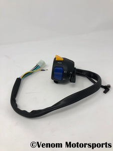 Replacement Left Side Control Switch + Choke | Venom 125cc Motorcycles