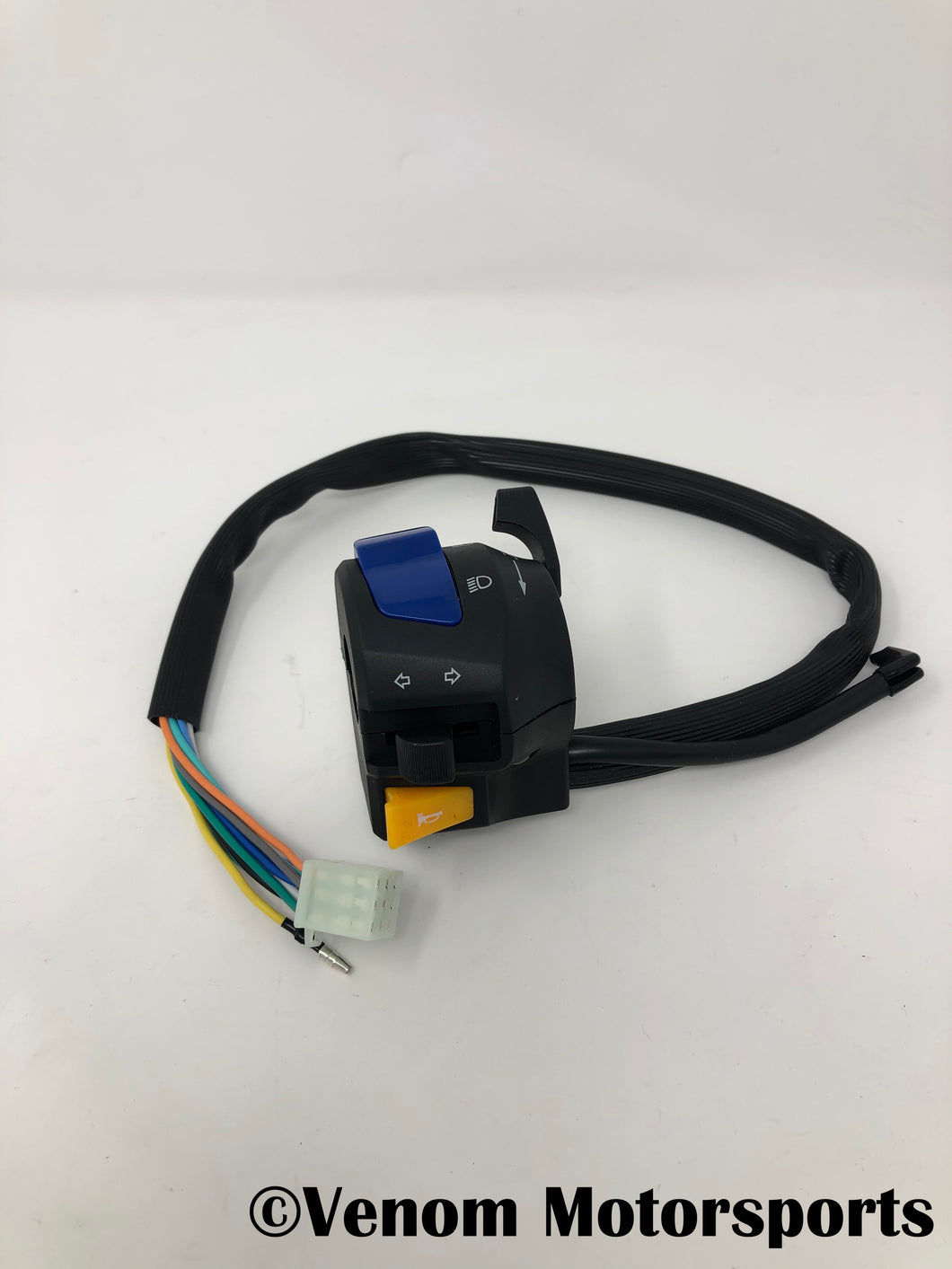 Replacement Left Side Control Switch + Choke | Venom 125cc Motorcycles