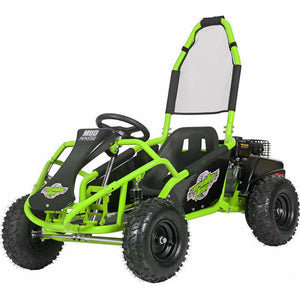 Venom Mud Monster Kids Go Kart | 98cc | Gas Powered | Dune Buggy Green