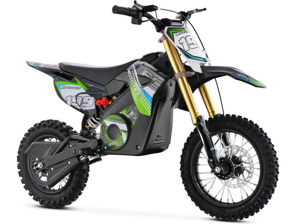MotoTech 1000w Electric Pro Dirt Bike Lithium Battery Pit Bike 36V 1000W Electric Motocross Kids Venom Motorsports USA