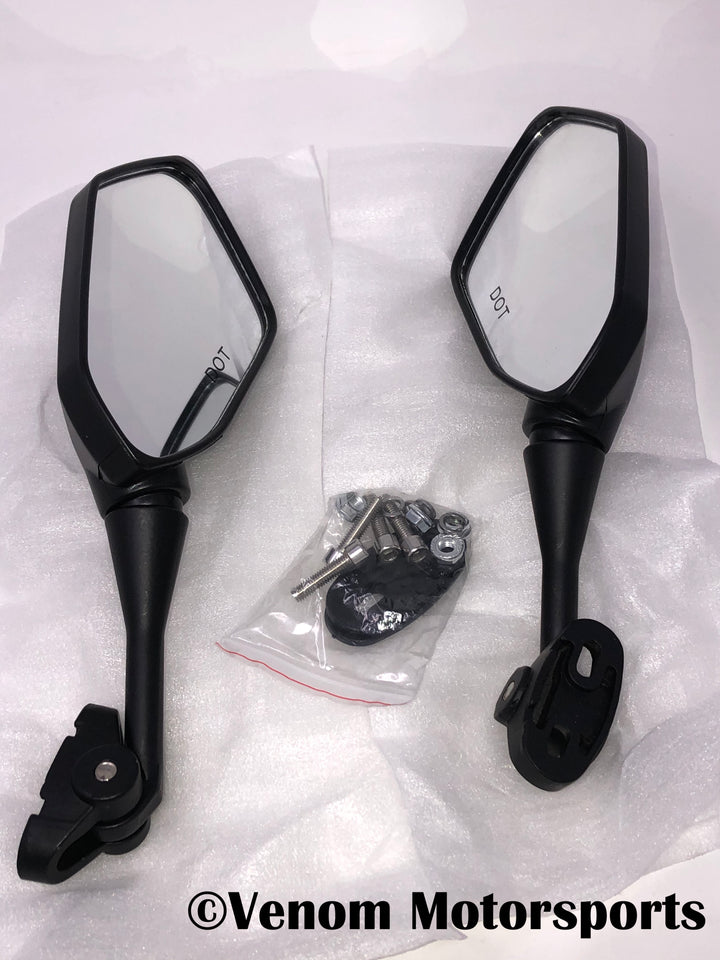 Replacement Set of Mirrors [L+R] | Venom X22 125cc