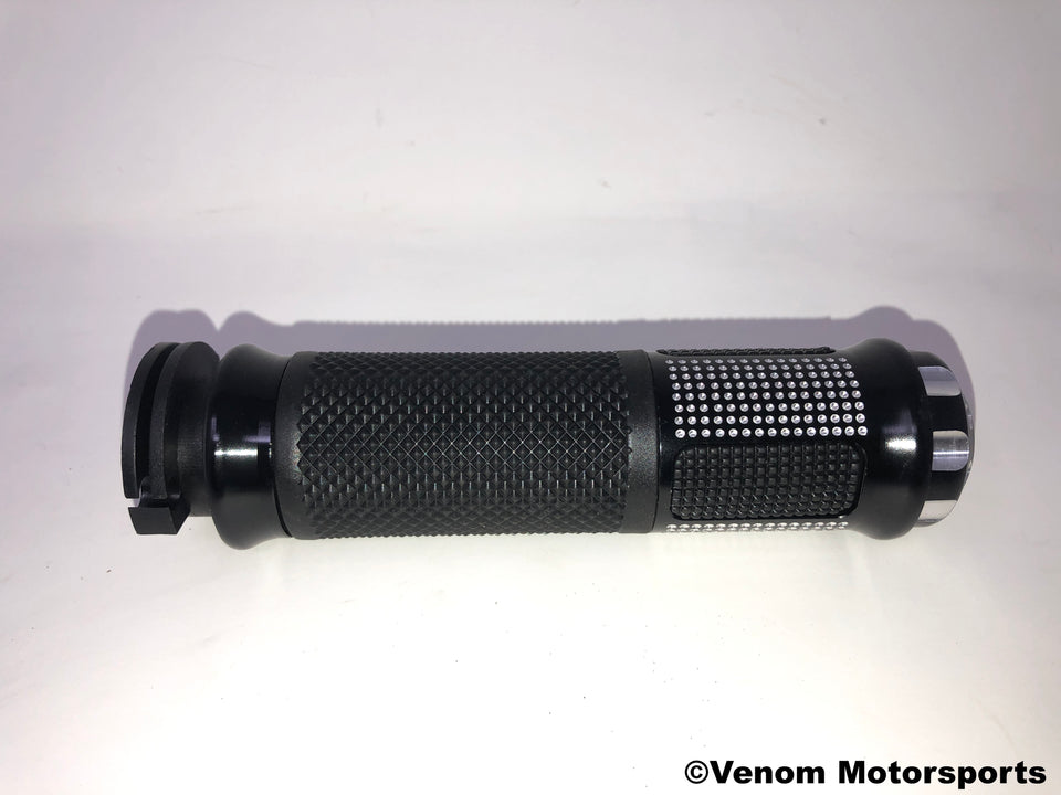 X18 50cc GY6 Motorcycle | Left & Right Handgrips (10020055 / 10020056)