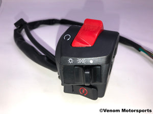 Replacement Right Side Start Switch | Venom 50cc Fatboy