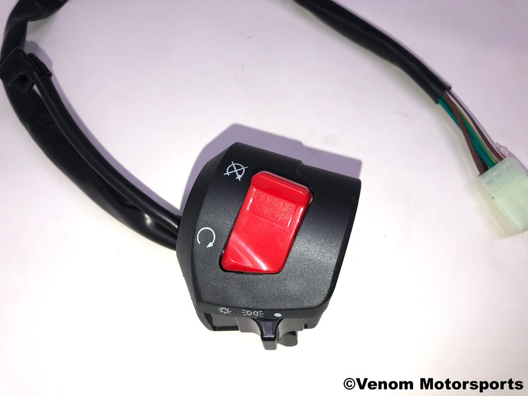 Replacement Right Side Start Switch | Venom 50cc Fatboy