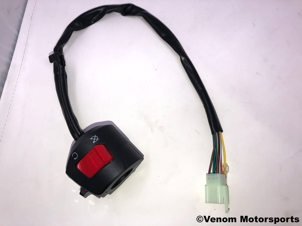 Replacement Right Side Start Switch | Venom 50cc Fatboy