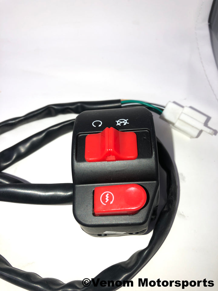 Replacement Right Side Start/Control Switch | Venom X18 50cc