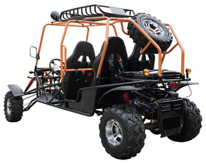 200cc Venom Hummer Go-Kart | 4 Seater | Automatic | Chrome Wheels