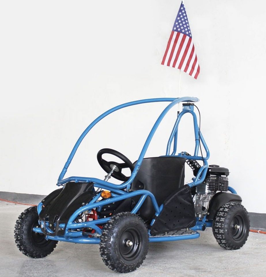 DF80GKA free shipping in USA dongfang kids go cart 80cc 