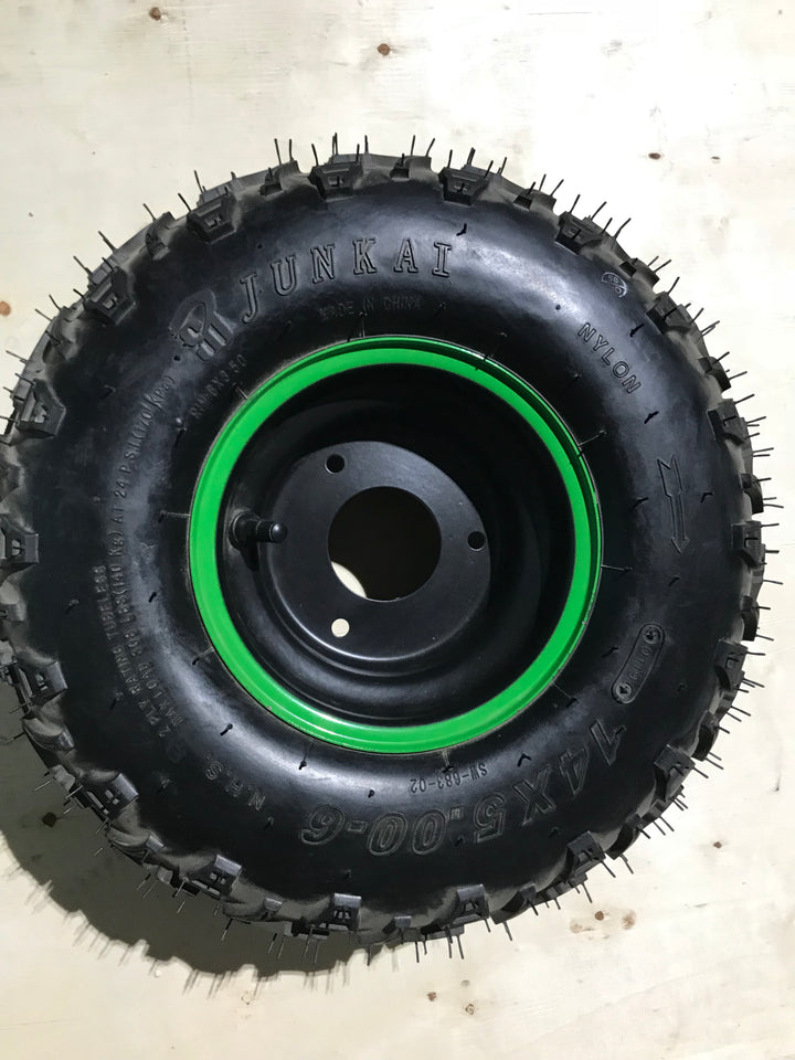 Replacement Tire + Rim | 14x4.10-6 | 14x5.00-6 | Venom 1300W ATV