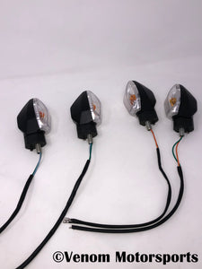 Replacement Set Of Front Signal Lights [L+R] | Venom X20 and X21RS 125cc Motorcycles