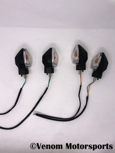 Replacement Set Of Front Signal Lights [L+R] | Venom X20 and X21RS 125cc Motorcycles