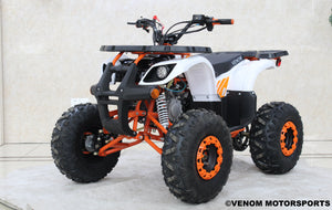 Venom Grizzly 125cc ATV | Automatic Transmission White