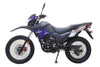 Lifan X-Pect | 200cc Dual Sport Motorcycle | Fuel Injected | 5 Speed Blue