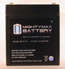 ML5-12 - 12V 5AH UPS Replacement Battery for Venom Pocket Bike X19 X22 110cc 49cc - Mighty Max Battery brand product - Venom Motorsports