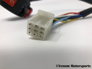 Replacement Left Side Control Switch | Venom 125cc ATVs