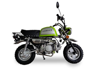 Leo Monkey Bike | 125cc Motorcycle | 4-Speed Green