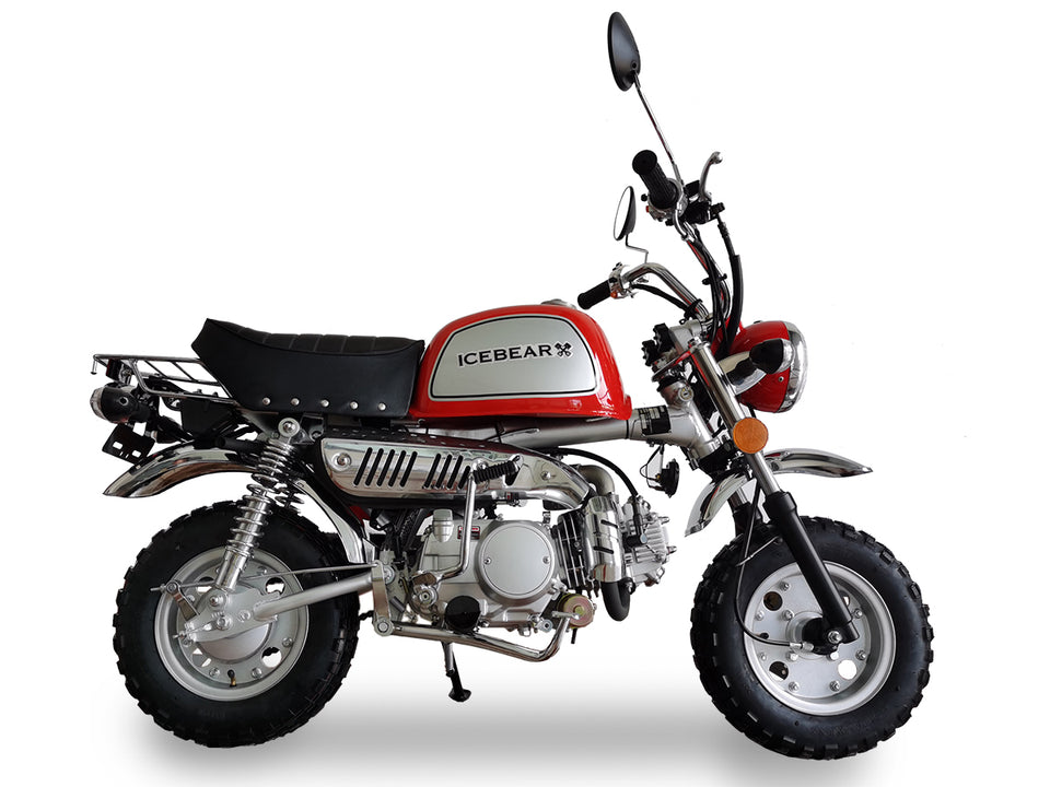 Leo Monkey Bike | 125cc Motorcycle | 4-Speed Red