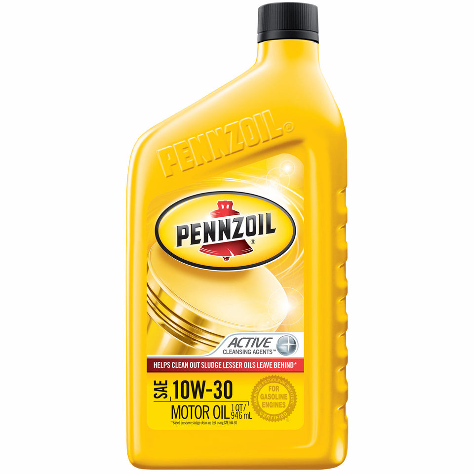 Motor Oil - Pennzoil 10W-30 (32 fl. oz.) - Venom Motorsports