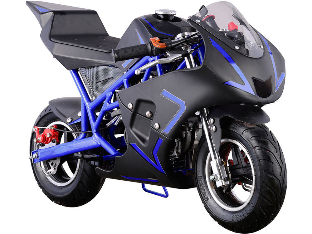Filtro Aria Sportivo Blu 54mm Per Pocketbike E Dirtbike 49cc – RV-Parts - Foto 2